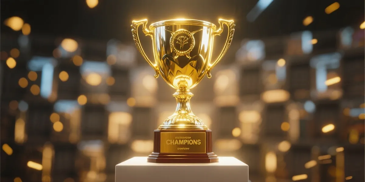 S15全球总决赛奖杯