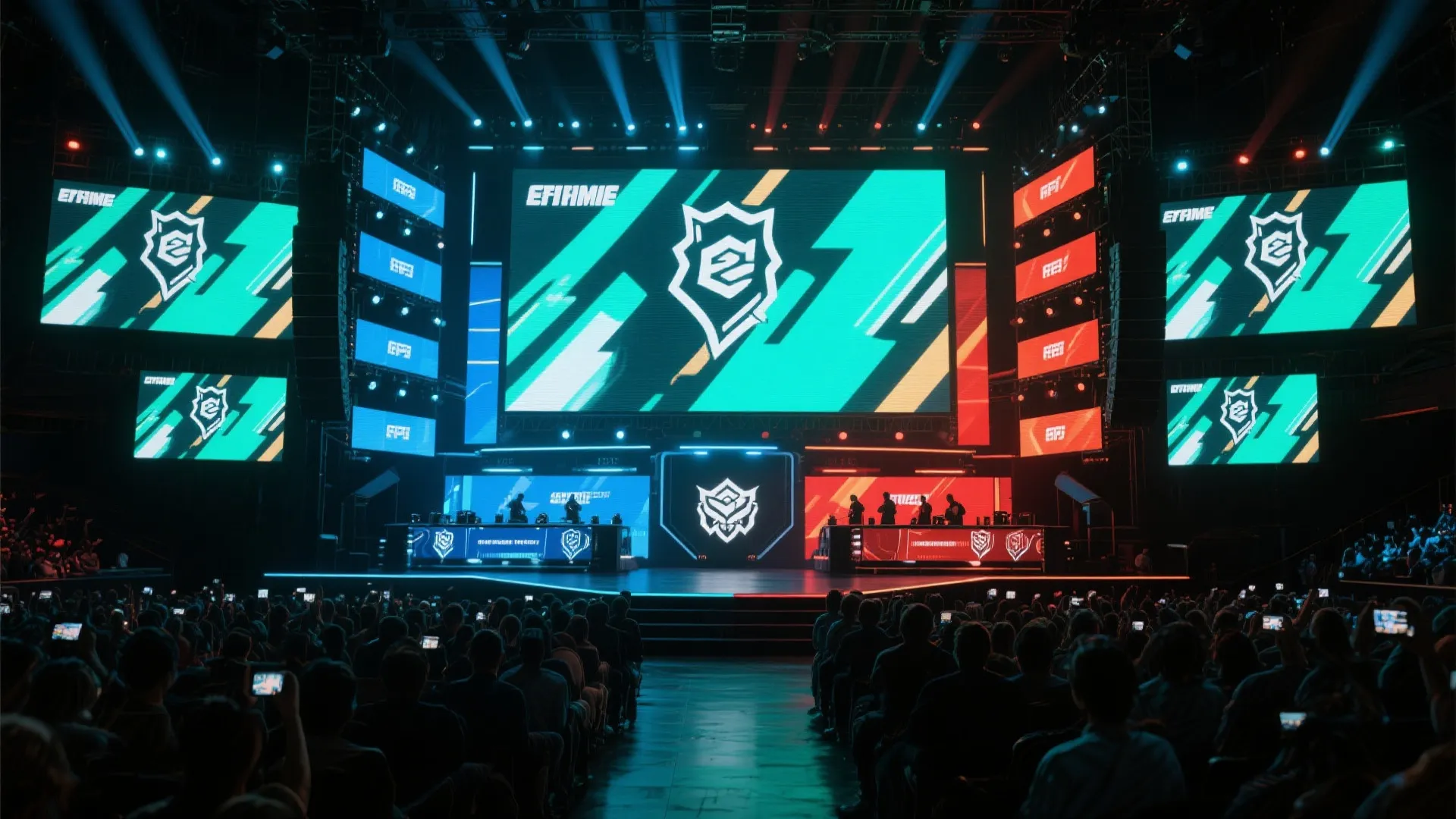 英雄联盟赛事现场