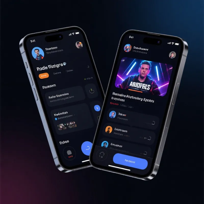 英雄联盟直播 移动端App展示